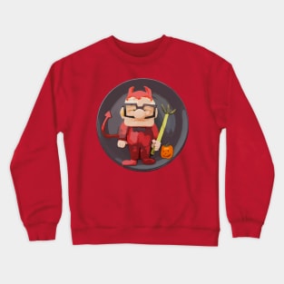 Up ! Carl Halloween Devil Crewneck Sweatshirt